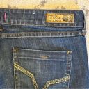 Volcom  Dark Wash Fillmore Boot Cut Jeans Size 13 Photo 4