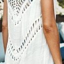 Cupshe NWT  Crochet Tunic Beach Coverup (white) - one size Photo 1