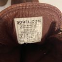 Sorel Cate Leather Lace Up Waterproof Combat Boots Photo 10