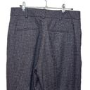 Equipment  Womens Warsaw Wool Blend Ankle Trouser Pants Pockets Size 8 Photo 5