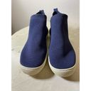 Rothy's Rothy’s The Chelsea Boot Slip on High Top Sneaker Boot in Blue Size 8 Photo 1