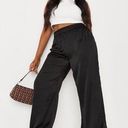 Missguided NWT  High Waisted Satin Joggers Track Pants Athleisure Plus 22 2X Photo 0