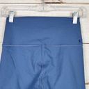 Everlane  The Perform Bike Shorts Womens Blue High Waist Performance Sz S Photo 3