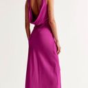 Abercrombie & Fitch Plunge Cowl Back Dress Photo 1