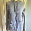 Under Armour  Purple and Gray Semi Fitted Zip Up Hoodie Size Large Photo 0