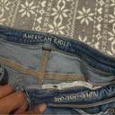 American Eagle  Stretch Super High Rise Flare Ripped 2762 Size 14 Photo 3