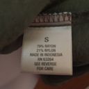 Dress Barn Olive Green  Button Down Shirt Size Small Photo 9