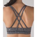 Lululemon Energy Bra Power Luxtreme Ripple Jacquard Black White Photo 2