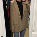 Missguided Stone Oversized Longline Blazer Photo 1