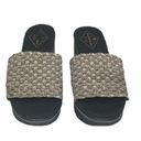 st. john's bay  Woven Sandals, Gold, Black, 8 Photo 1