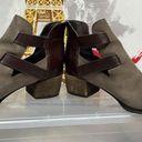 Isola  "Darnell" Suede Buckle Cutout Ankle Booties - Size 10 Photo 1