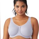 Wacoal NEW  Women's Sport Full Figure Underwire Bra High Support 34DD Lilac Gray Photo 1