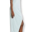 Open Edit NWT  Faux Wrap Slip On Dress In Teal Mist Photo 2