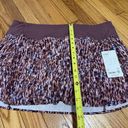 Athleta  NWT Run With It 14 Inch Skort in Patterned Purple Size XL Photo 5