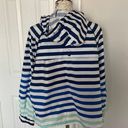 Hunter Striped Print Hoodie Hood Oversized Crop  Photo 2