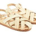 Farm Rio Raffia Zig Zag Woven Sandals Size 10 NWT Photo 0