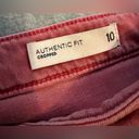 J.Jill  red denim authentic fit cropped cuffed size 10 Photo 5