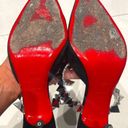 Christian Louboutin  Suede Planet Choc 80 Mules Photo 4