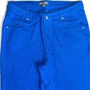 Jessica London  Straight leg Jeans bright blue Womens Size 12W TALL high Rise Photo 6