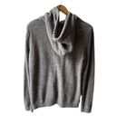 Gilly Hicks  Gray Zip Up Hoodie Women Size Medium Long Sleeve Sweatshirt Photo 2