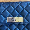 Calvin Klein  Women's Metallic Quilted Lamb Leather Crossbody Photo 4