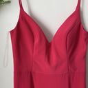 Jump NWT  Apparel Pink Spaghetti Strap V Neck Evening Gown Photo 5