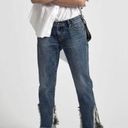 One Teaspoon READ  Oxford Awesome Baggies Low Waist Jeans Size 22 Raw Hem Cutoff Photo 0