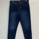 Banana Republic  High Rise Skinny Button Fly Jeans Sz 28 Photo 1