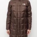 The North Face Quilted Brown Metropolis 600 Down Puffer Parka Jacket Photo 11