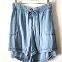 Lane Bryant  High-Rise Chambray Pull-On Shorts 18/20 Photo 2