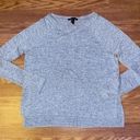 Forever 21 5/$15 SALE!!  Gray Long Sleeve Flowy Sweater Small Photo 0