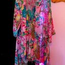 Natori Josie  Beautiful Short Kimono Robe And Pants Set Size Small  And Medium Photo 0