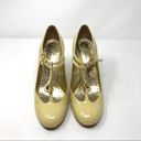 Juicy Couture patent leather stacked heels, size 9, made in Italy Photo 3