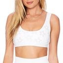 Beach Riot  star embellished leggings sports bra set white small / medium Photo 2