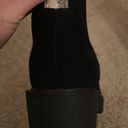 Target black suede platform mini boots Photo 2