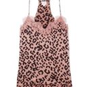 Cami NYC THE RACER LACE TRIMMED LEOPARD PRINT SILK CHARMEUSE CAMISOLE BLUSH Photo 4