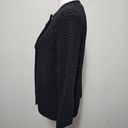 Eight Eight Eight  Black Chunky Fouble Breasted Cardigan Size XL Photo 2