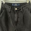 Hollister Ultra High-Rise Black Pleated Dad Jeans Photo 7