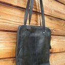 Frye Vintage  Large Leather Carryall Travel Computer Work Bag Photo 4