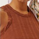 Pilcro Sz XL  Ribbed Tank In Bourbon Anthropologie Photo 1