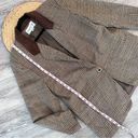 Houndstooth Vintage brown  blazer 90’s academic minimalist Photo 2