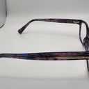 Coach  Confetti Purple Prescription Glasses Frames, Case, & Cleaning Cloth Photo 6