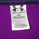 Under Armour  2 Tone Purple Hooded‎ Sweatshirt with Front Logo Size Small Photo 2