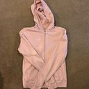 Juicy Couture  Women’s Pink Hooded Zip Up Sweatshirt Photo 0