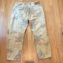 One Teaspoon  Pants High Waist Safari Drawstring Floral Size 32 Photo 3