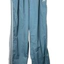 Adidas  Y2K Light Blue 3 Stripe WindPants Track Pants Women's Size Large Photo 0