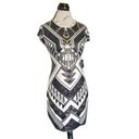 EXPRESS Sequin Embellished Sheath Dress  Small Holiday New Year's Eve Party Fest Photo 3