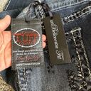 Krass&co Tuff Cowgirl  boot cut dark wash bling jeans rodeo western 30/35   tal… Photo 7