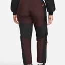 Nike NEW S  Jordan "Cozy Girl" Brown Quilted Panel Fleece Pants DJ2731-203 Belt Photo 3