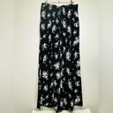 Ralph Lauren Drawcord-Waist Pants Wide Legs Tropical Floral Sz M Photo 2